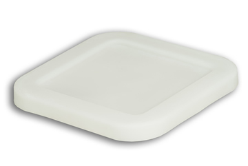Natural Plastic Drop-on Stacking Lid 
