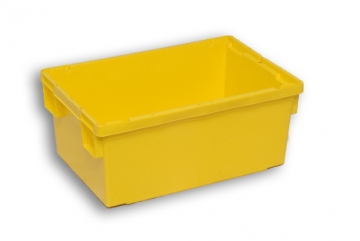 Yellow Solid Plastic Nesting Box 