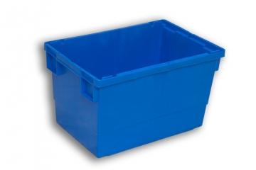 Blue Solid Plastic Stack Nest Box