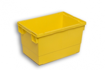 Yellow Solid Plastic Stack Nest Box