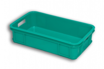 Green Solid Plastic Stacking Tray