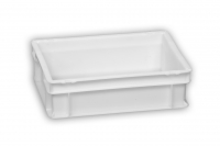 Natural Solid Plastic Stacking Box 