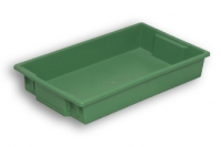 Green Solid Plastic Stack Nest Box