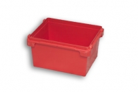 Red Solid Plastic Stack Nest Box