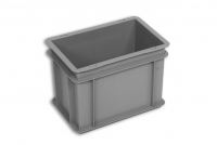 Grey Solid Plastic Stacking Tray 